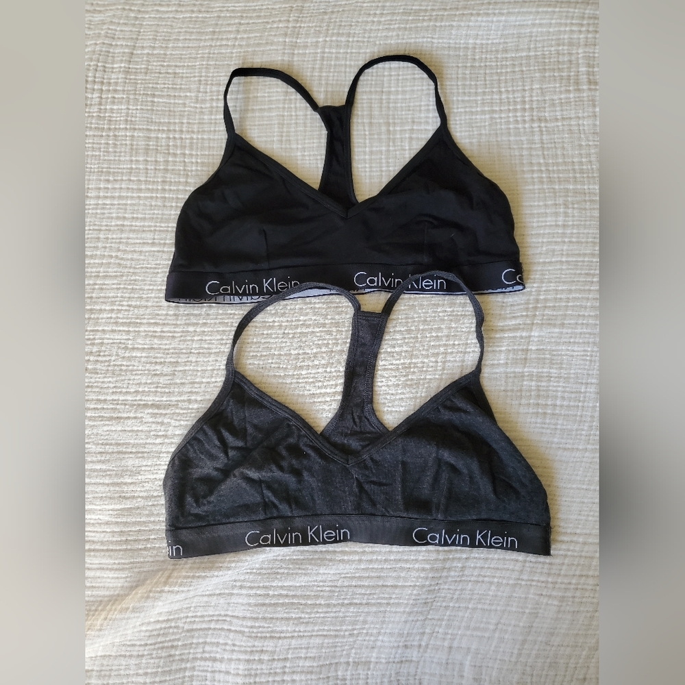 SOLD/NOT AVAILABLE Calvin Klein Bralettes